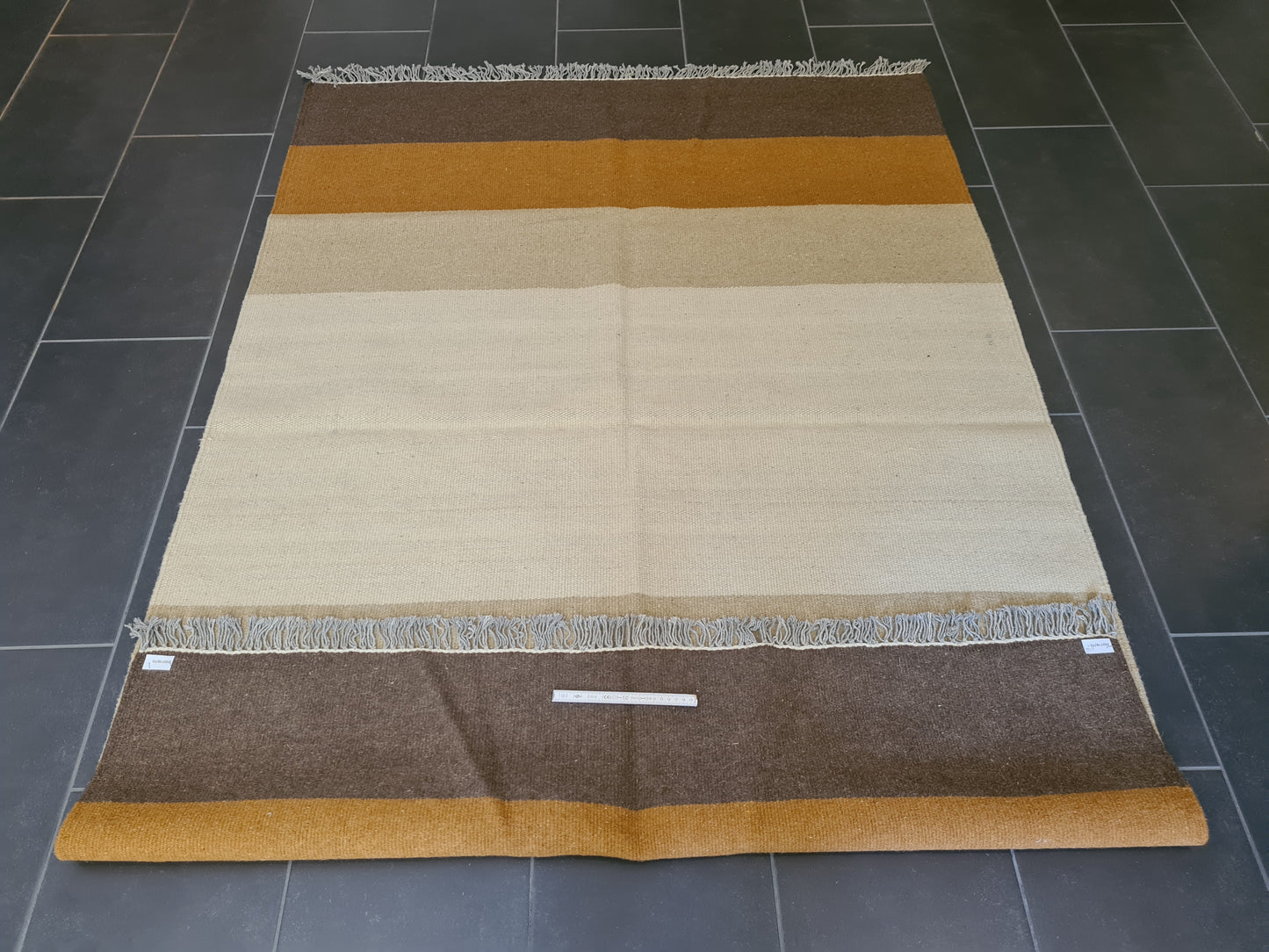 Feiner Handgeknüpfter Perser Teppich Orientteppich Kelim 202x141cm