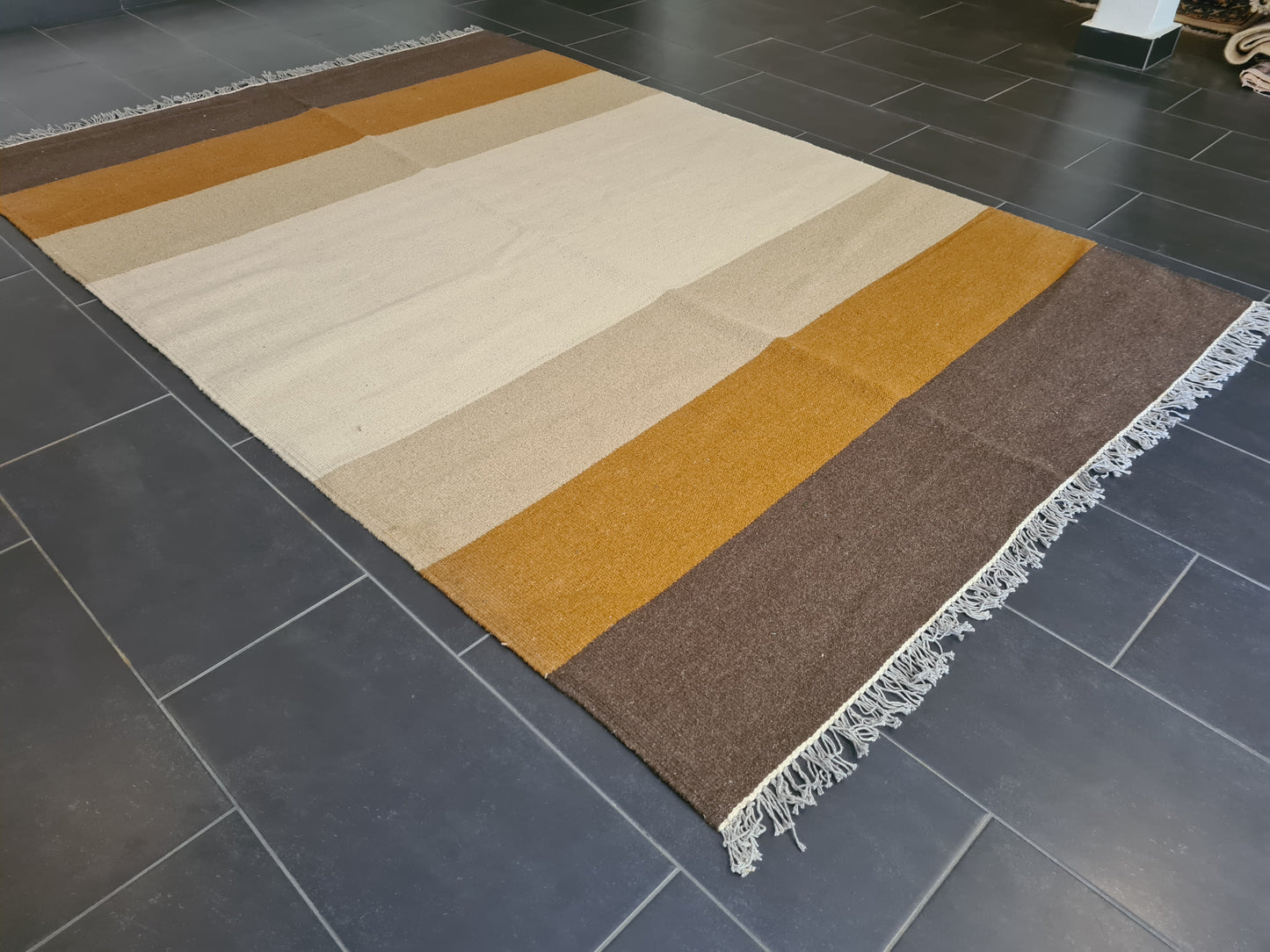 Feiner Handgeknüpfter Perser Teppich Orientteppich Kelim Teppich 250x170cm