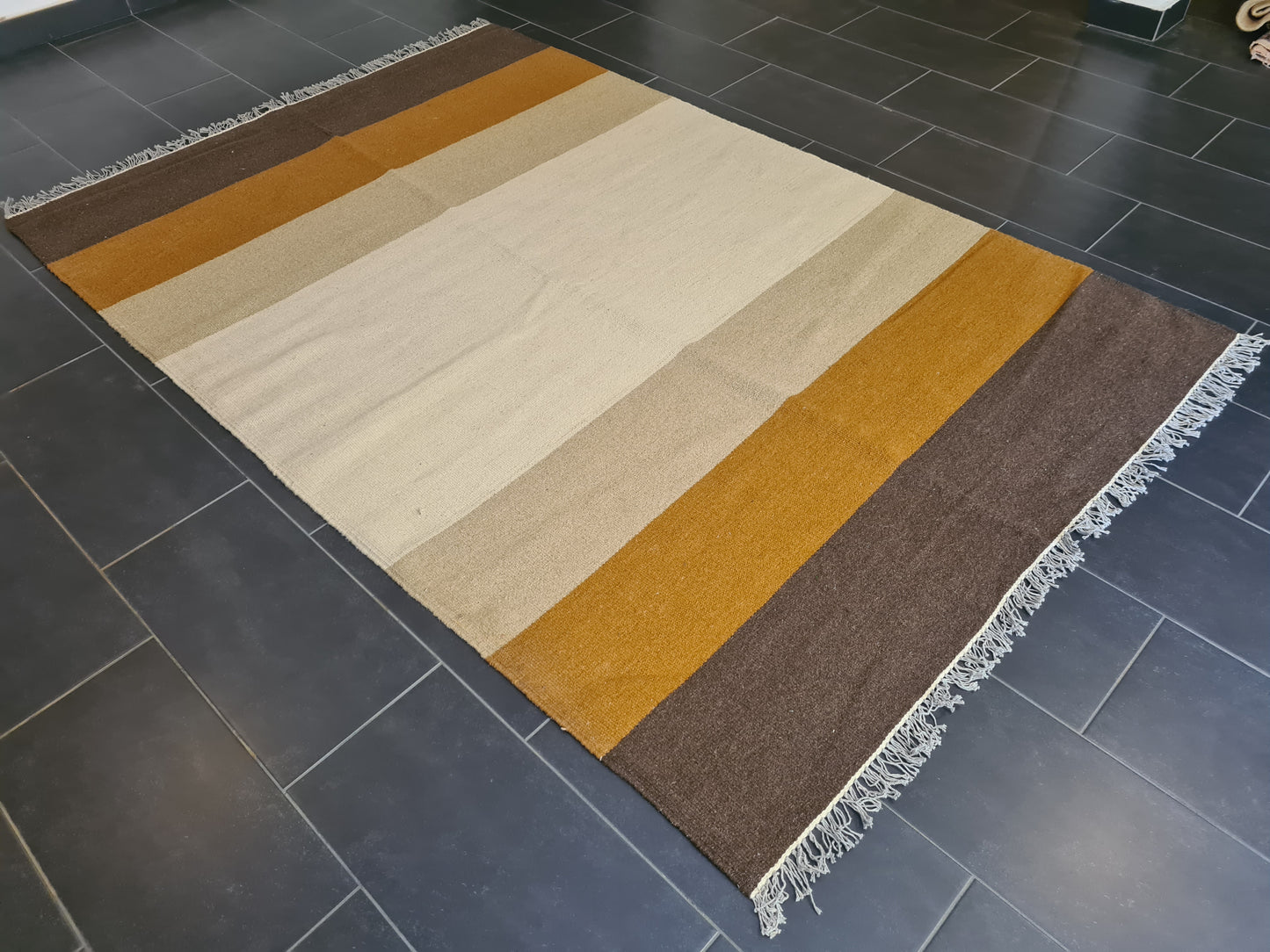 Feiner Handgeknüpfter Perser Teppich Orientteppich Kelim Teppich 250x170cm