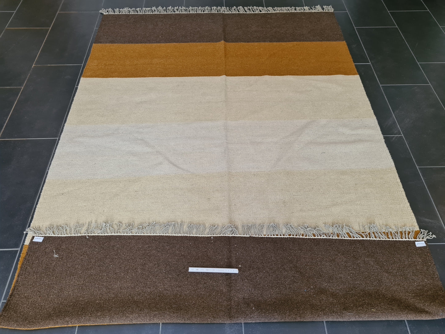 Feiner Handgeknüpfter Perser Teppich Orientteppich Kelim 246x166cm