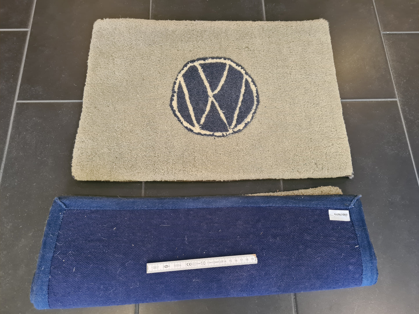 Hochwertiges Set Handgetupfter Teppich Volkswagen Orientteppich 2 Stück 61x40cm