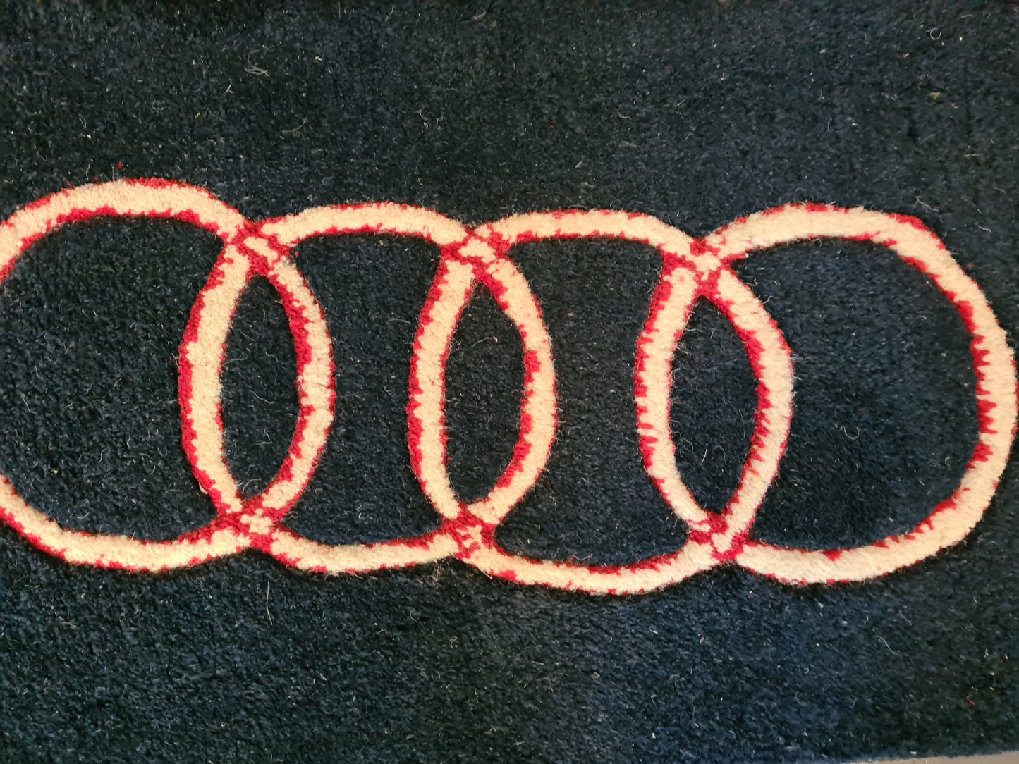 Hochwertig Handgetupfter Audi Design Teppich Orientteppich Set 2 Stück 61x40cm