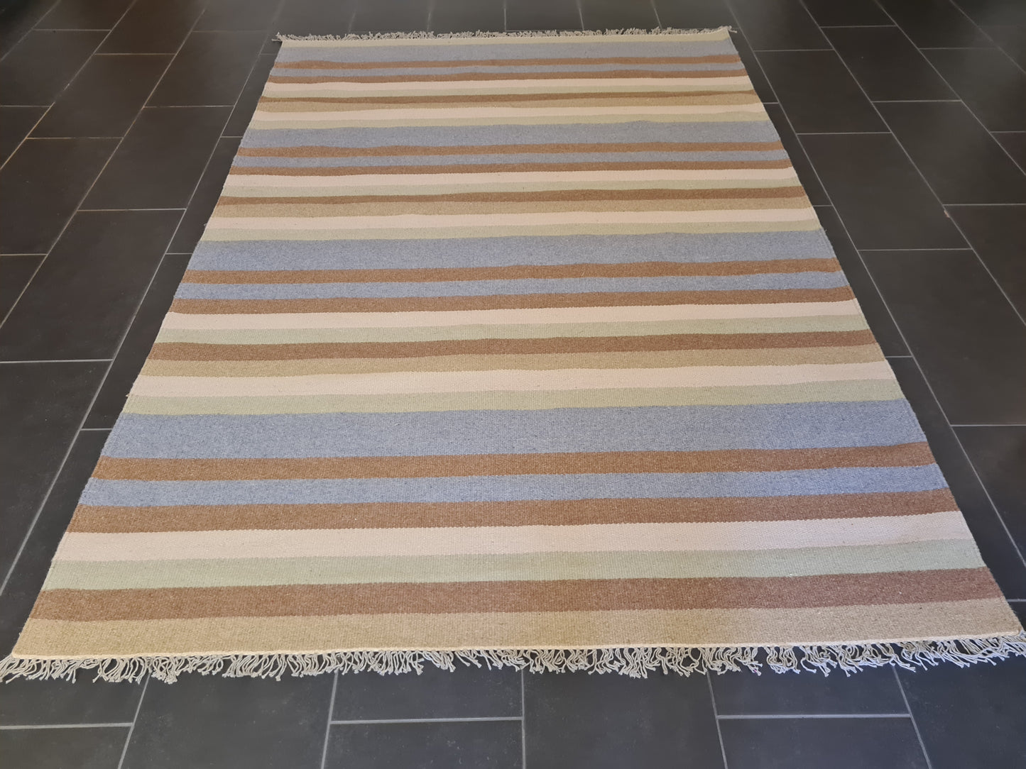 Feiner Handgeknüpfter Perser Teppich Orientteppich Kelim 243x167cm