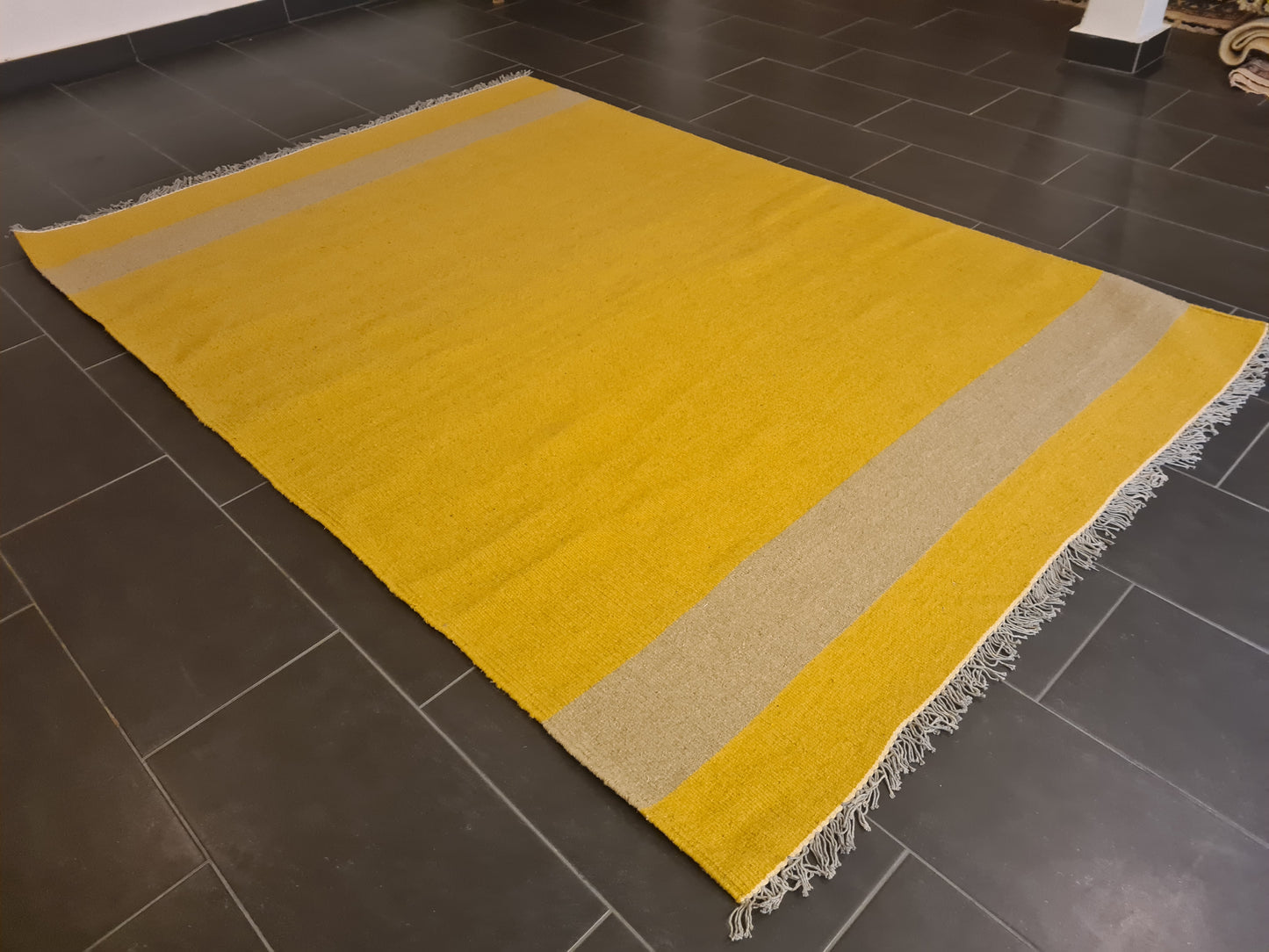 Feiner Handgeknüpfter Perser Kelim Teppich Orientteppich 239x166cm