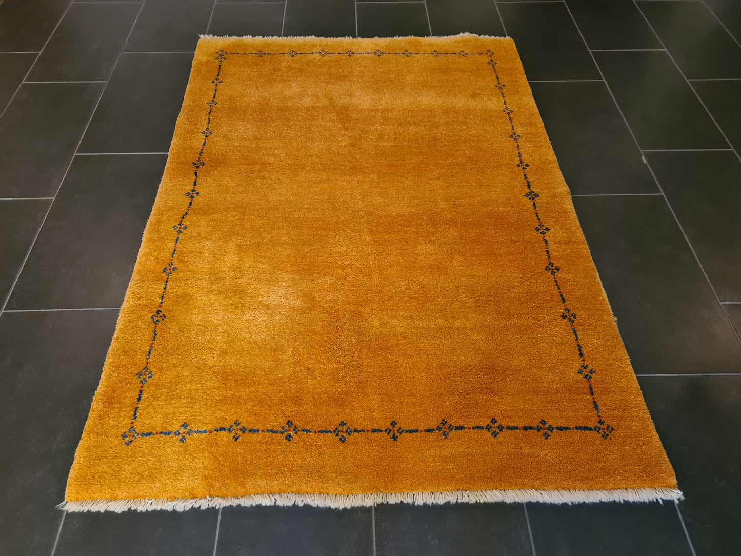 Edler handgeknüpfter Perserteppich Gabbeh Orientteppich 175x123cm