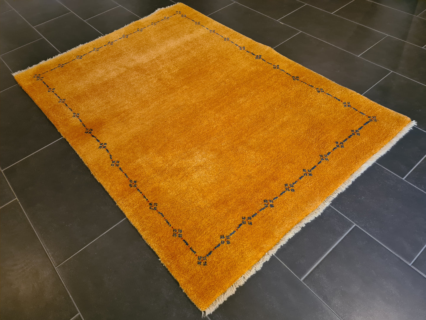 Edler handgeknüpfter Perserteppich Gabbeh Orientteppich 175x123cm