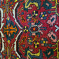 Antiker Handgeknüpfter Perser Teppich Heris Orientteppich 336x95cm