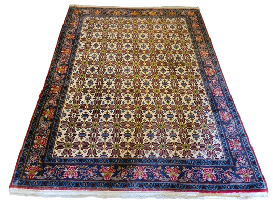 Hochwertiger Handgeknüpfter Perser Teppich Bidjar Orientteppich 165x125cm