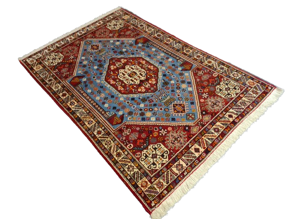 Antiker Feiner Handgeknüpfter Perser Teppich Orientteppich Senneh Bidjar 156x102cm