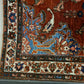 Antiker Feiner Handgeknüpfter Perser Teppich Isfahan Najafabad 160x110cm