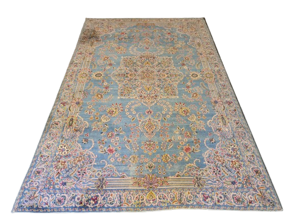 Königlicher Wertvoller Handgeknüpfter Perser Teppich Kirman Orientteppich Sammlerstück 286x181cm