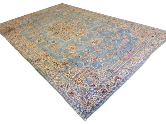 Königlicher Wertvoller Handgeknüpfter Perser Teppich Kirman Orientteppich Sammlerstück 286x181cm