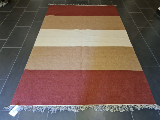 Moderner Handgeknüpfter Orientteppich Kelim Teppich 250x165cm