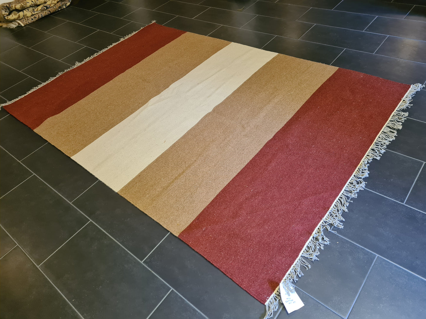 Moderner Handgeknüpfter Orientteppich Kelim Teppich 250x165cm