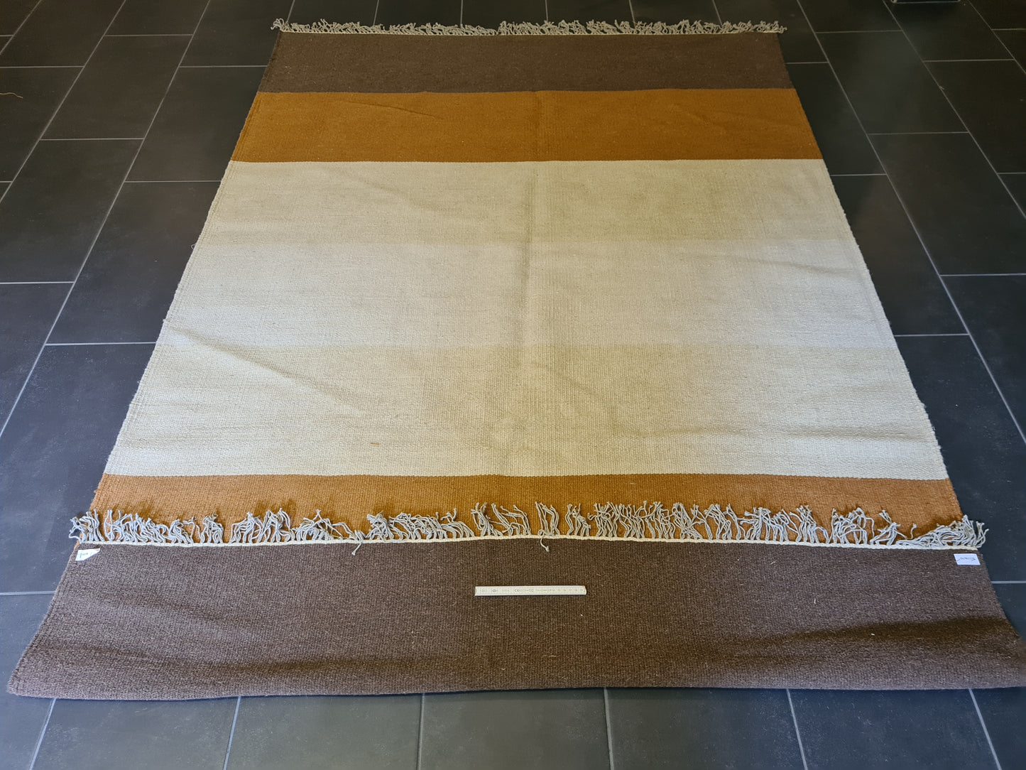 Moderner Handgeknüpfter Orientteppich Kelim Teppich 240x167cm