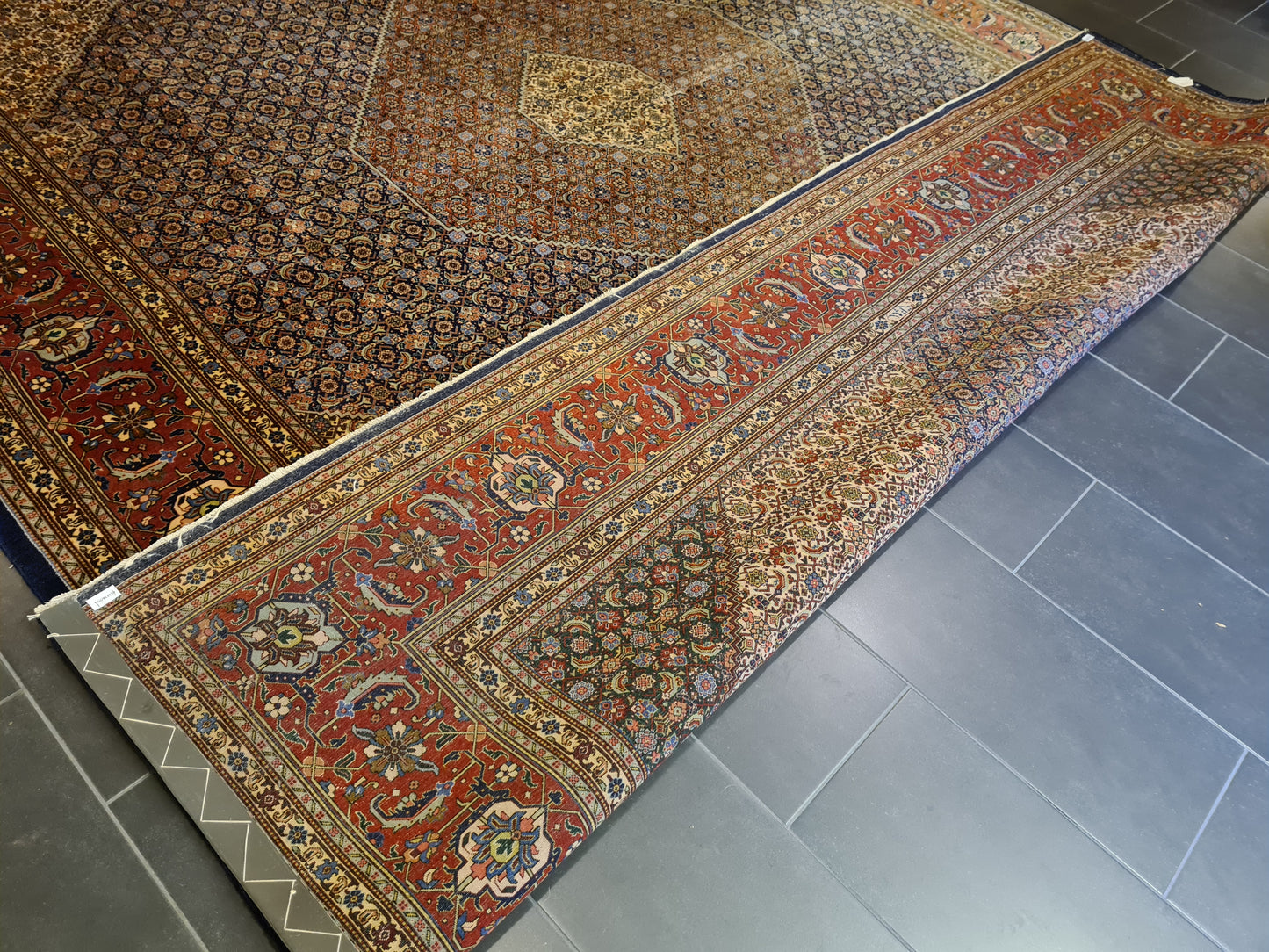 Königlicher Feiner Handgeknüpfter Perser Teppich Tabriz Orientteppich 400x300cm