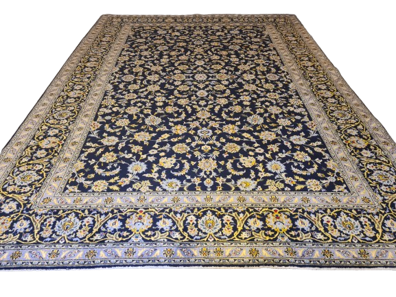 Königlicher Feiner Handgeknüpfter Perser Teppich Orientteppich Keshan400x300cm