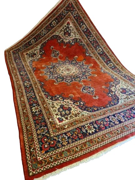 Prachtvoller Handgeknüpfter Perser Teppich Palast Orientteppich Täbris 322x208cm