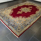 Prachtvoller Handgeknüpfter Perser Teppich Palast Orientteppich Kirman 335x225cm