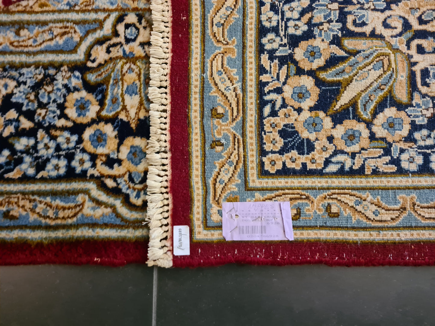 Prachtvoller Handgeknüpfter Perser Teppich Palast Orientteppich Kirman 335x225cm