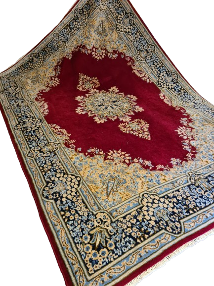 Prachtvoller Handgeknüpfter Perser Teppich Palast Orientteppich Kirman 335x225cm