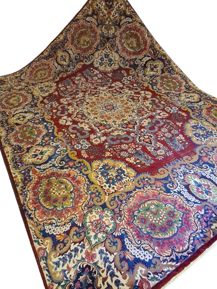 Prachtvoller Handgeknüpfter Perser Teppich Palast Orientteppich Kirman 413x300cm