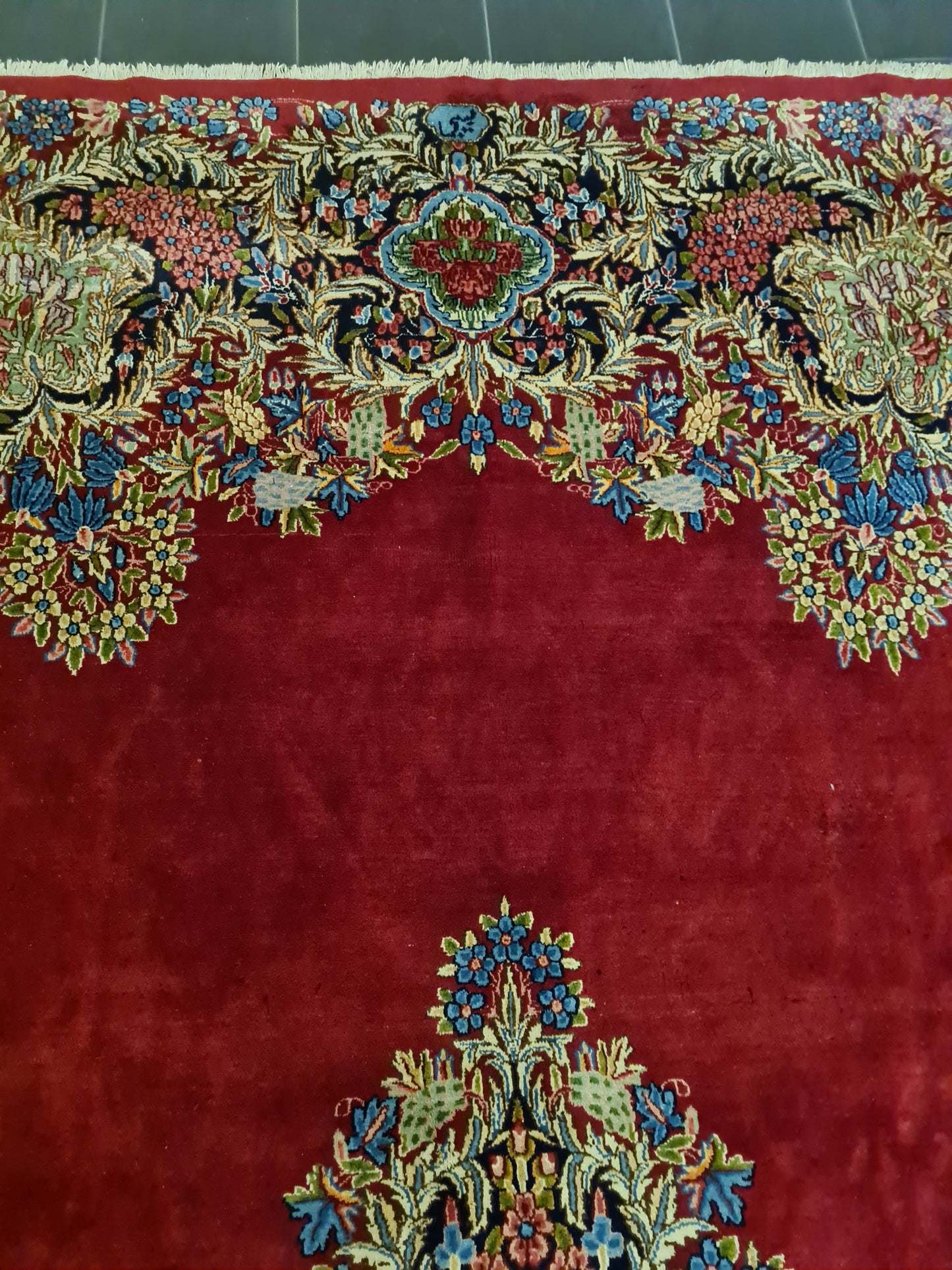 Handgeknüpfter Palast Teppich Kirman Orientteppich 530x350cm