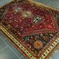 Perser Teppich Shiraz Orientteppich handgeknüpft Sammlerstück 253x176cm