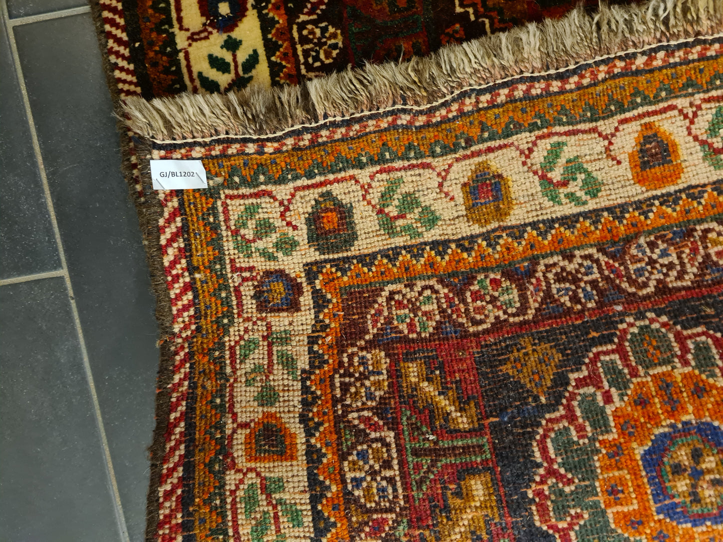 Perser Teppich Shiraz Orientteppich handgeknüpft Sammlerstück 253x176cm