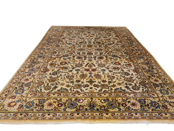 Perser Teppich Orientteppich Keshan Palastteppich fein handgeknüpft 355x243cm