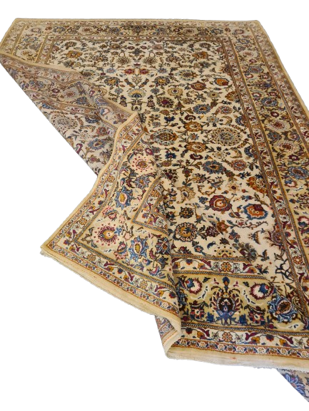 Perser Teppich Orientteppich Keshan Palastteppich fein handgeknüpft 355x243cm