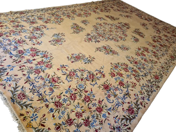 Perser Teppich Orientteppich Kirman Palastteppich handgeknüpft fein 500x305cm