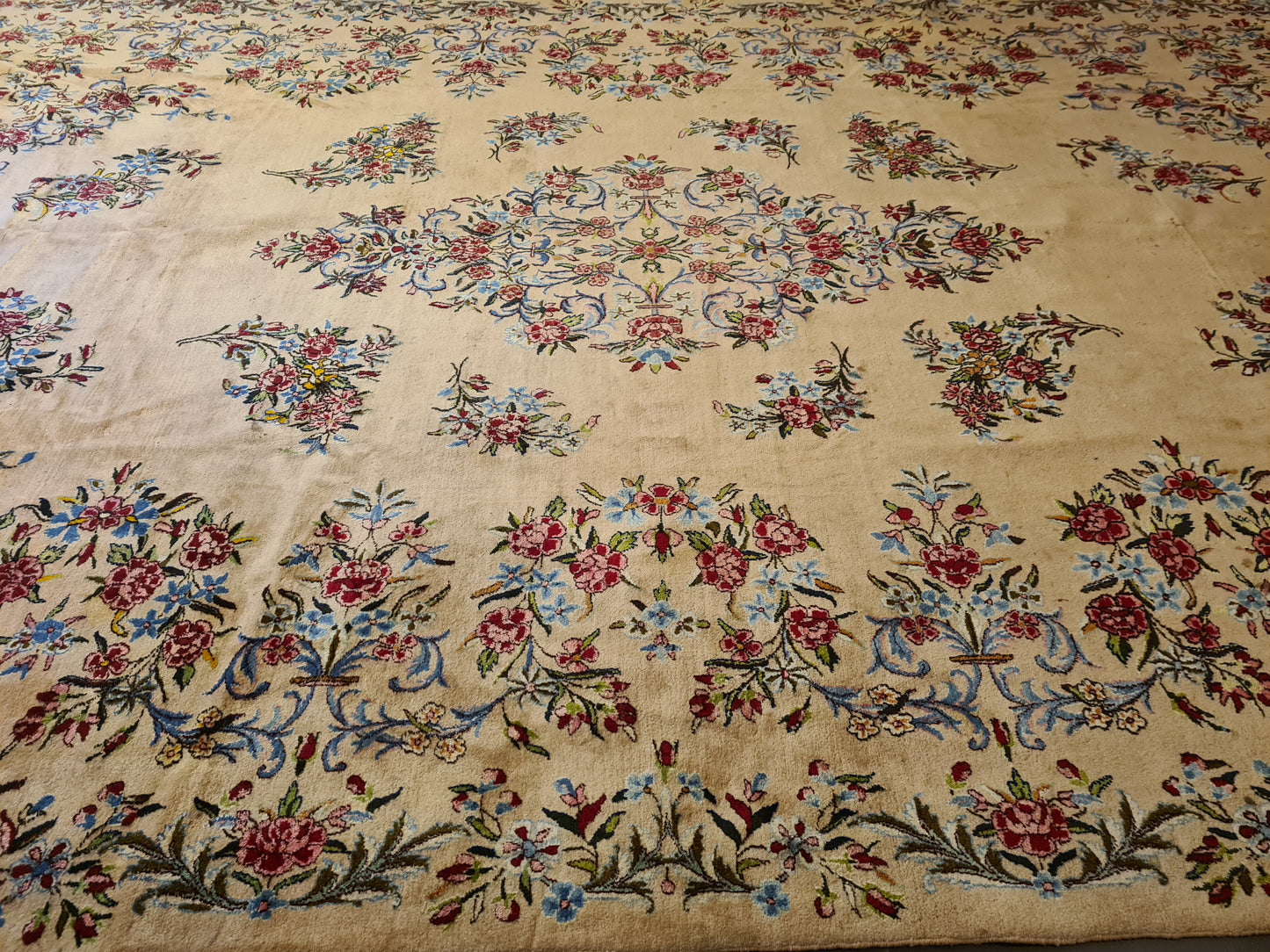 Perser Teppich Orientteppich Kirman Palastteppich handgeknüpft fein 500x305cm