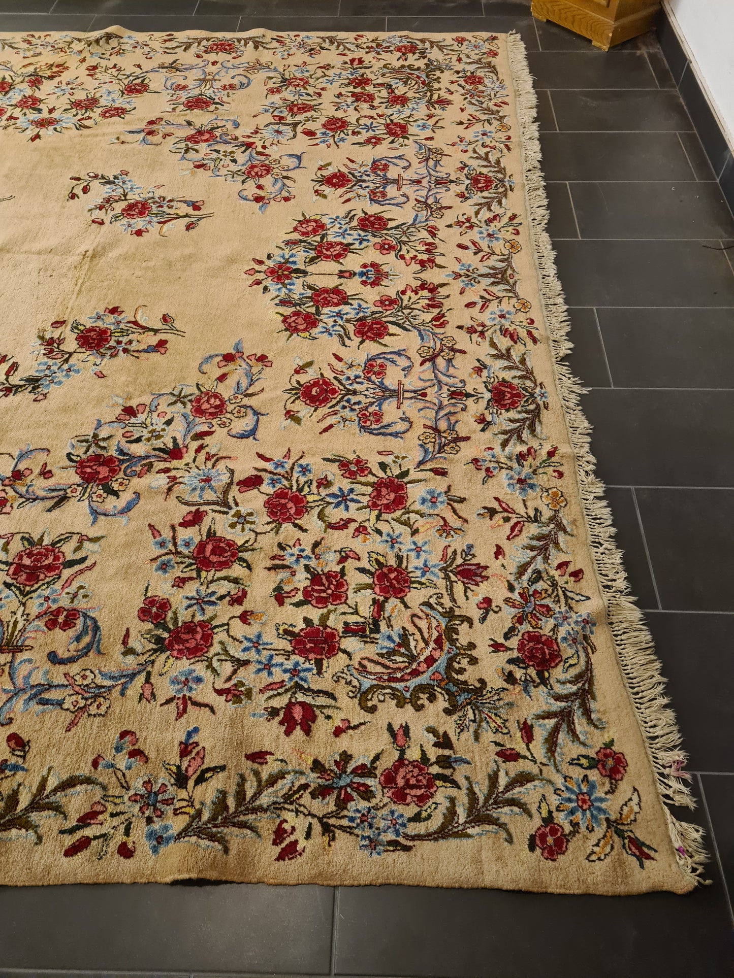 Perser Teppich Orientteppich Kirman Palastteppich handgeknüpft fein 500x305cm