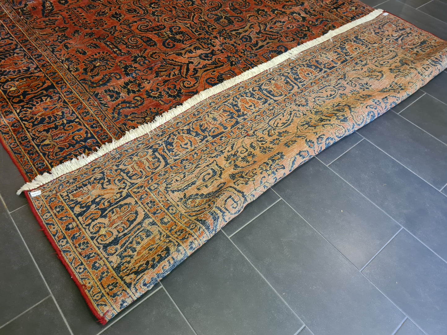 US Sarough Orientteppich Reimport Sammlerstück antik 366x266cm