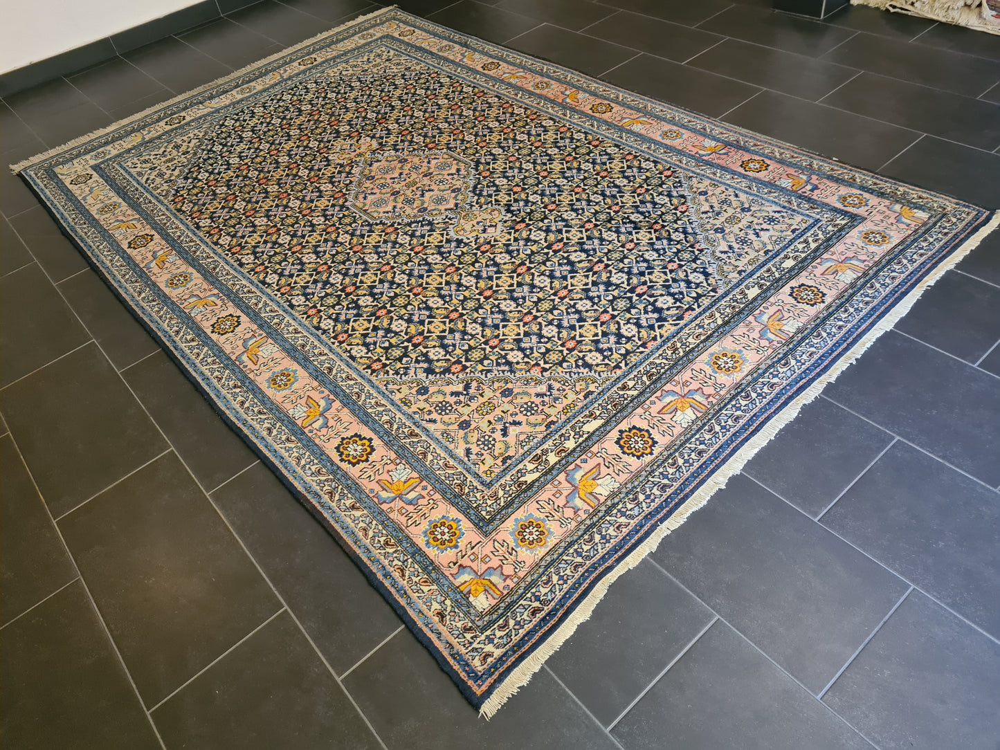 Perser Teppich Orientteppich Täbriz handgeknüpft fein 300x200cm