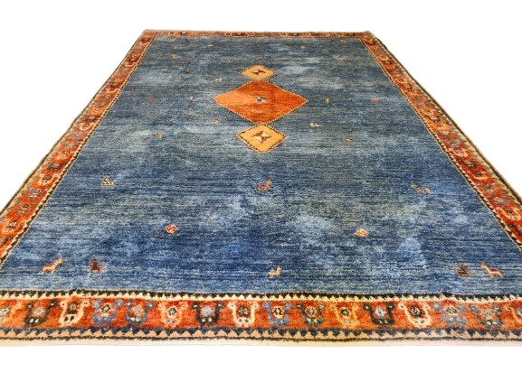 Perserteppich Orientteppich Gabbeh Teppich edel handgeknüpft 338x221cm