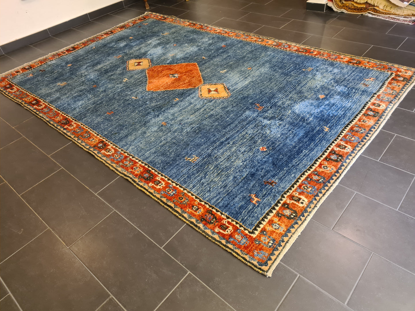 Perserteppich Orientteppich Gabbeh Teppich edel handgeknüpft 338x221cm