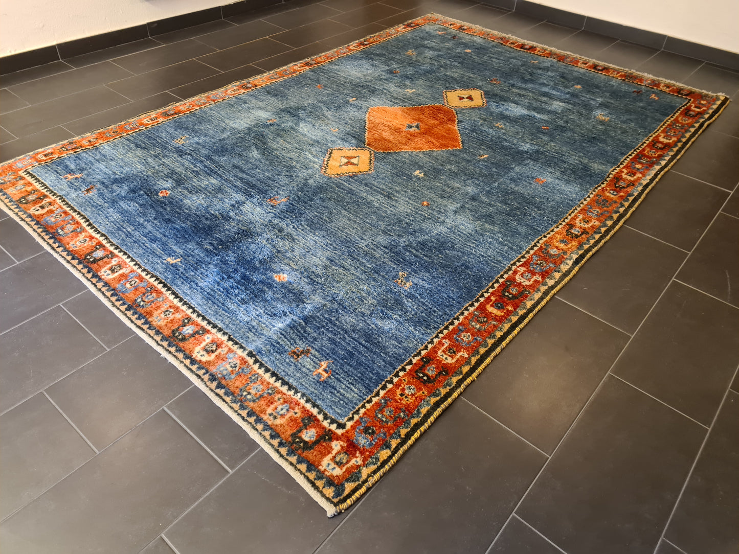 Perserteppich Orientteppich Gabbeh Teppich edel handgeknüpft 338x221cm