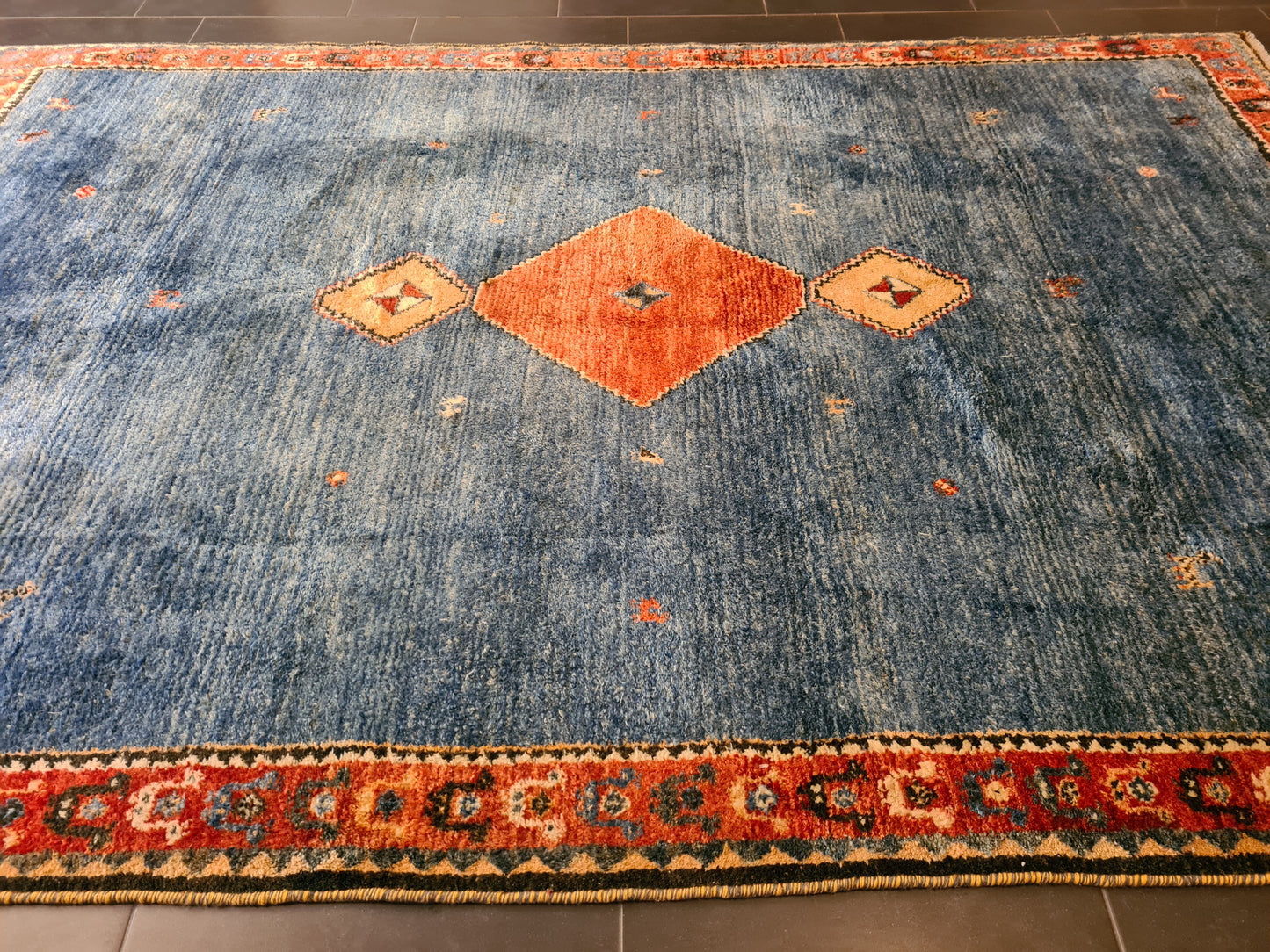 Perserteppich Orientteppich Gabbeh Teppich edel handgeknüpft 338x221cm