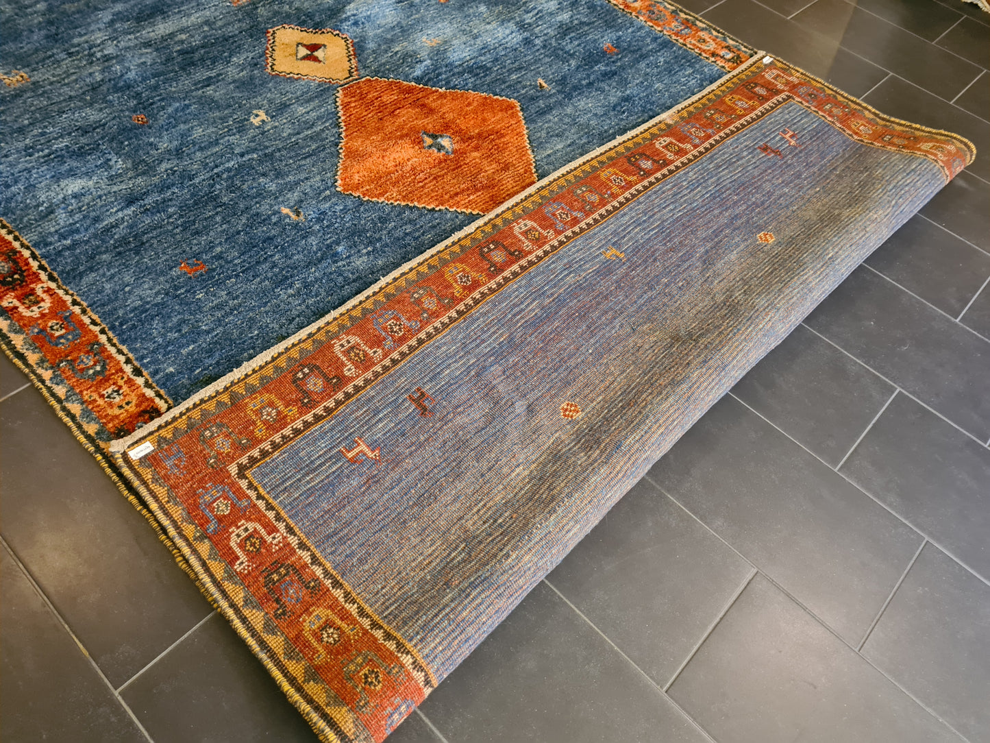 Perserteppich Orientteppich Gabbeh Teppich edel handgeknüpft 338x221cm