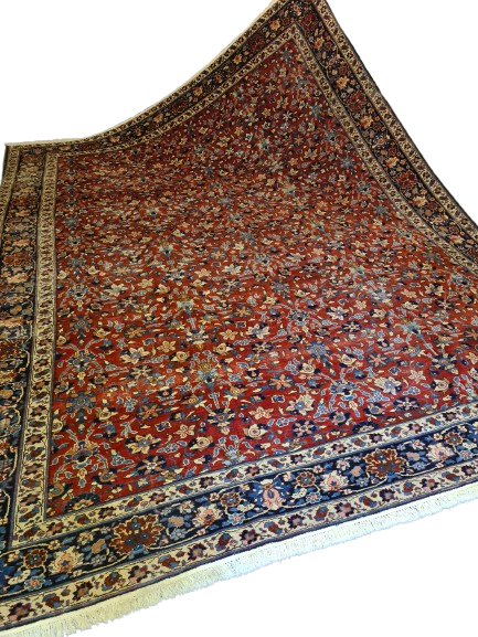 Perserteppich Orientteppich Handgeknüpfter Täbris antik fein 425x325cm