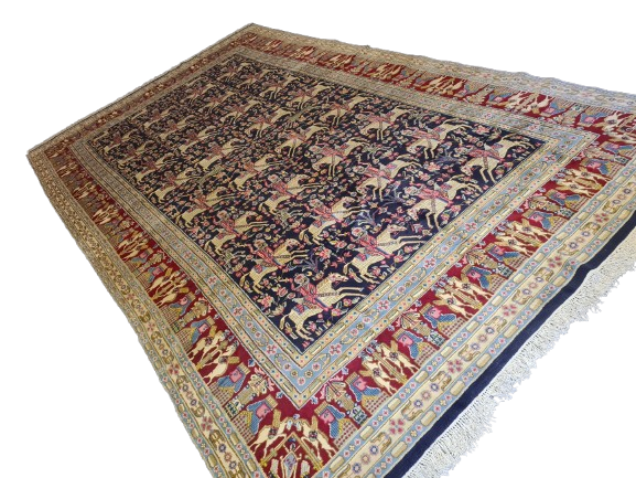 Perserteppich Orientteppich Handgeknüpfter Kirman Palast Teppich 527x314cm