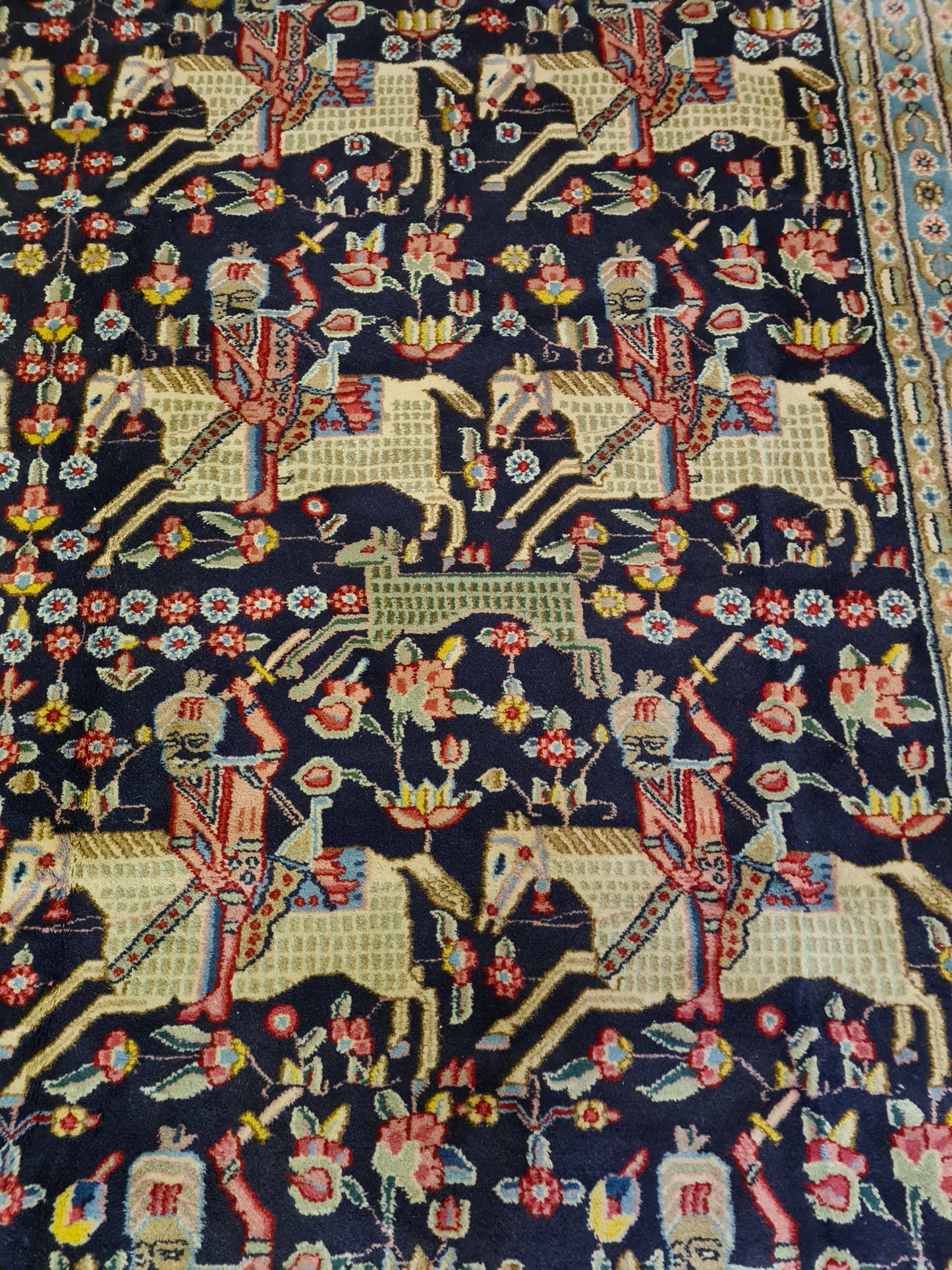 Perserteppich Orientteppich Handgeknüpfter Kirman Palast Teppich 527x314cm