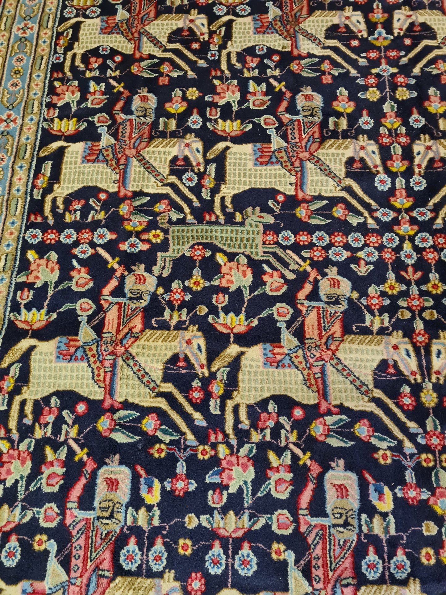 Perserteppich Orientteppich Handgeknüpfter Kirman Palast Teppich 527x314cm