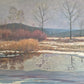 Ölgemälde Gemälde Siegfried Mackowsky (1878-1941) Winterlandschaft