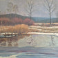 Ölgemälde Gemälde Siegfried Mackowsky (1878-1941) Winterlandschaft