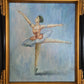 Ölgemälde Ballettmädchen Münchner Malerschule (XX) 65 x 75 cm