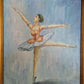 Ölgemälde Ballettmädchen Münchner Malerschule (XX) 65 x 75 cm