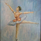 Ölgemälde Ballettmädchen Münchner Malerschule (XX) 65 x 75 cm